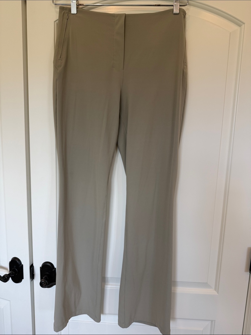 Lululemon Athletica Smooth Fit Pull-On High-Rise pants Riverstone Brown Pants 10 - Picture 6 of 7